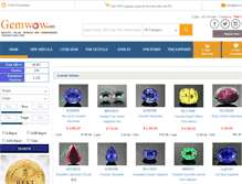 Tablet Screenshot of gemstones.gemwow.com